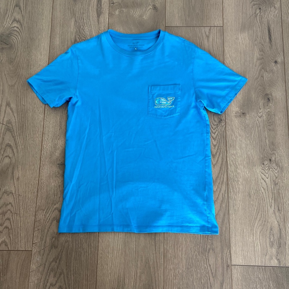 Mens Vineyard Vines Athletic T-Shirt Size Mens XS Color Blue Used
